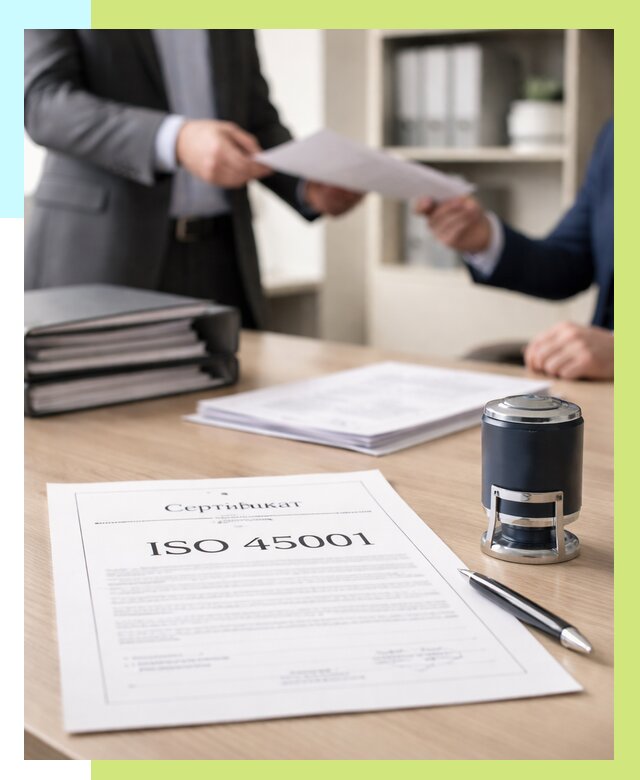 Сертификат ISO 45001 в Новочеркасске под ключ от 46053 р. | Сертэкс